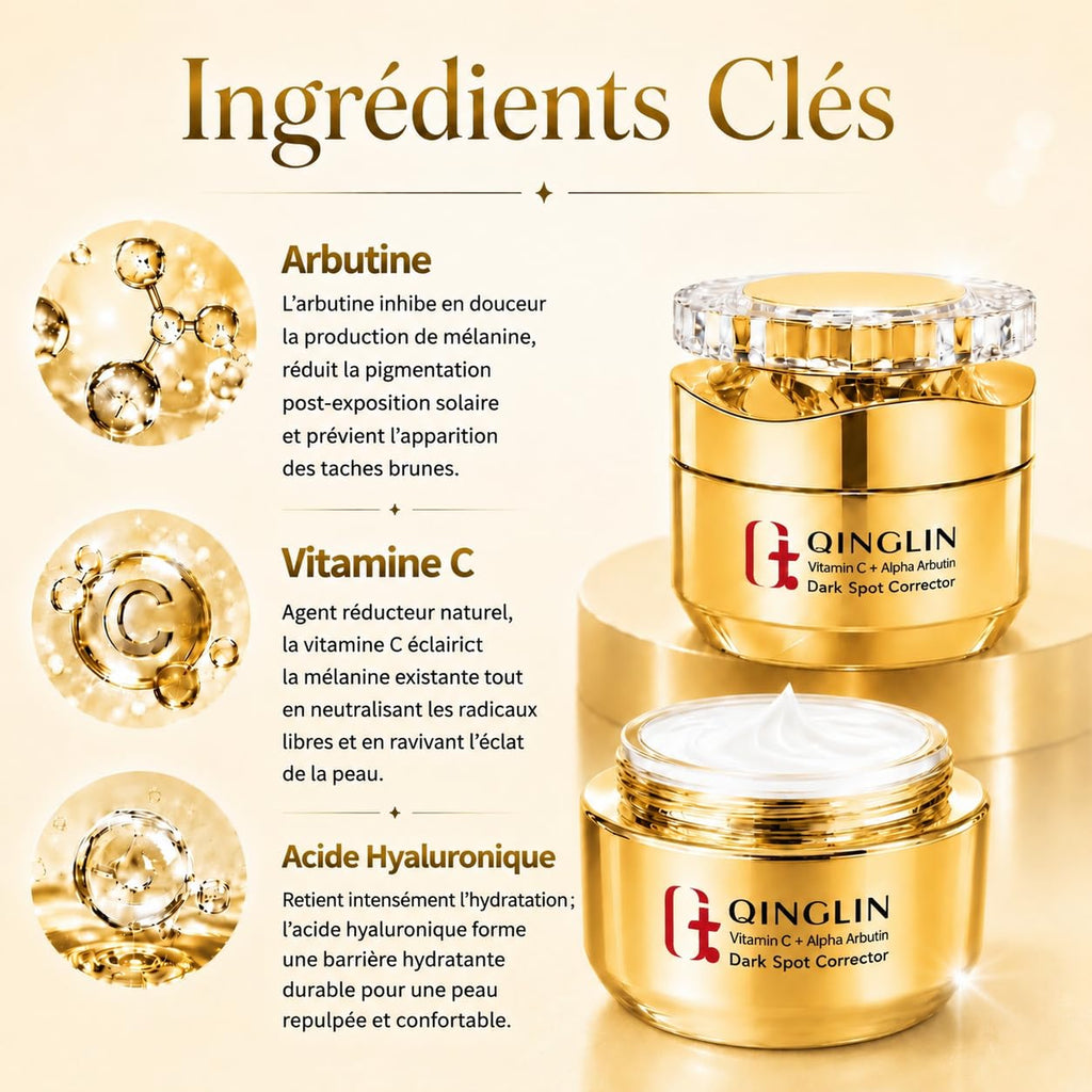 anti Aging Face Cream Wrinkle Cream - Face Moisturizer with Vitamin C & Arbutin, Brightening Firming Cream for Aging Dry Skin, Collagen Face Cream, 1.69Oz