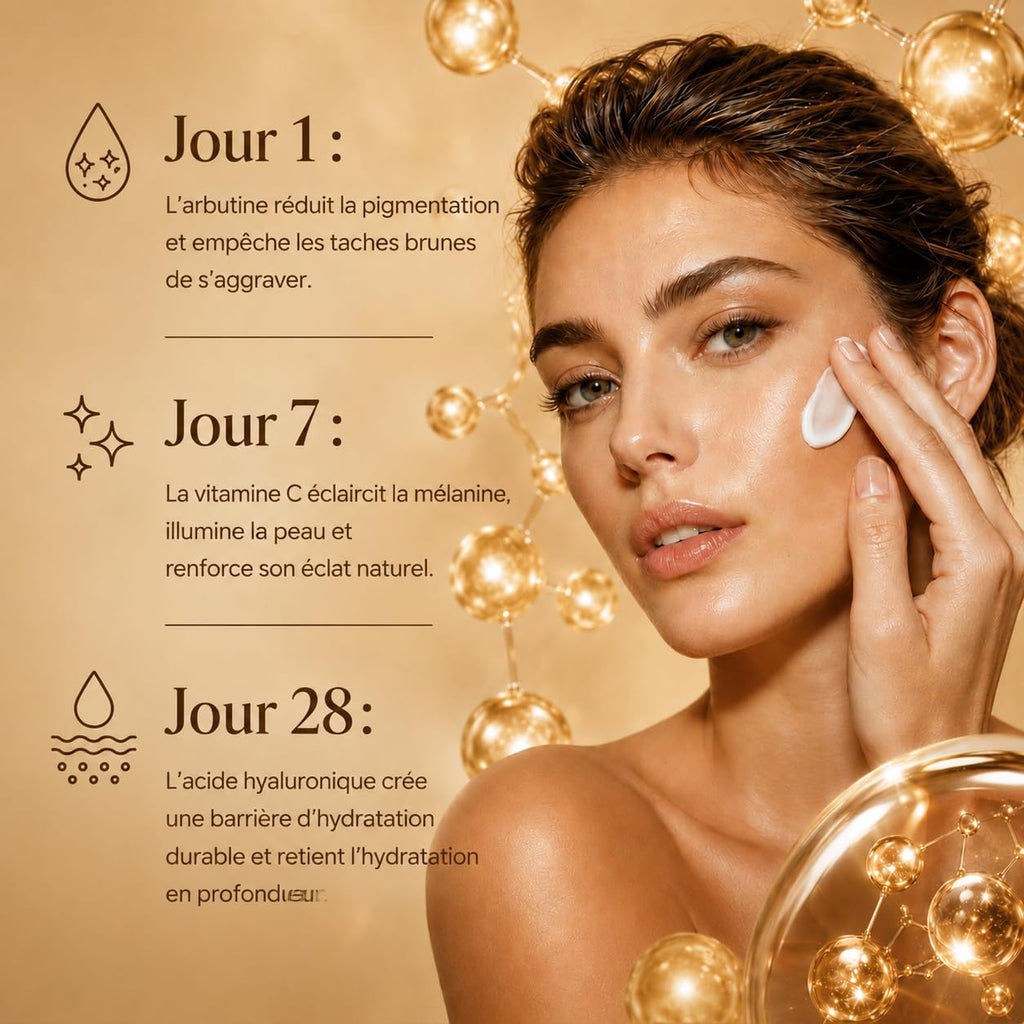 anti Aging Face Cream Wrinkle Cream - Face Moisturizer with Vitamin C & Arbutin, Brightening Firming Cream for Aging Dry Skin, Collagen Face Cream, 1.69Oz